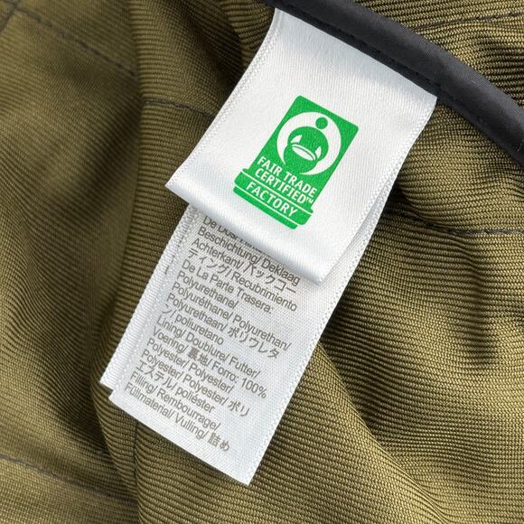 J. Crew Quilted Vest Mens Size L Black Full Zip Pockets Outerwear Outdoor Layer - Picture 9 of 10